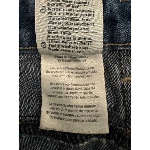 Carhartt Jeans Womens 10x32 (Actual 29") Flame-Resistant FR Denim Workwear - Picture 7 of 12